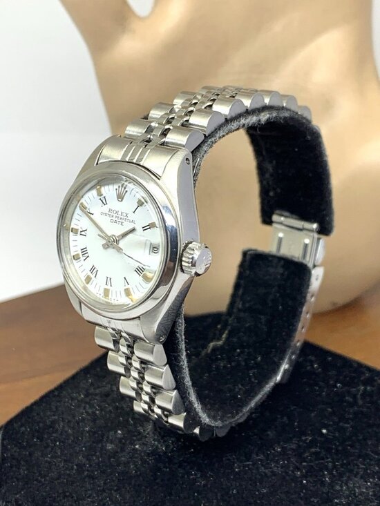 Rolex Women\'s Watch 2030 Oyster Perpetual Date Vintage 1982 Swiss Automatic 26mm main image 4